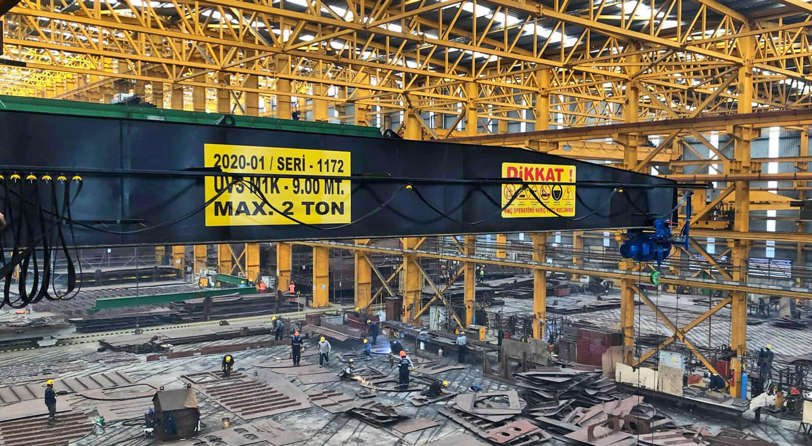 Uzmanlar Crane | Uzmak Crane, Crane Systems, Industrial Lifting Equipment & Crane Components Manufacturer